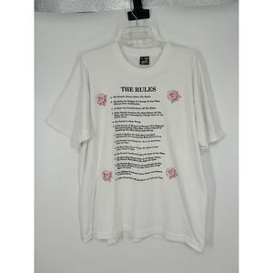 Vintage‎ 90s The Female Always Makes The Rules Funny Single Stitch Made In USA